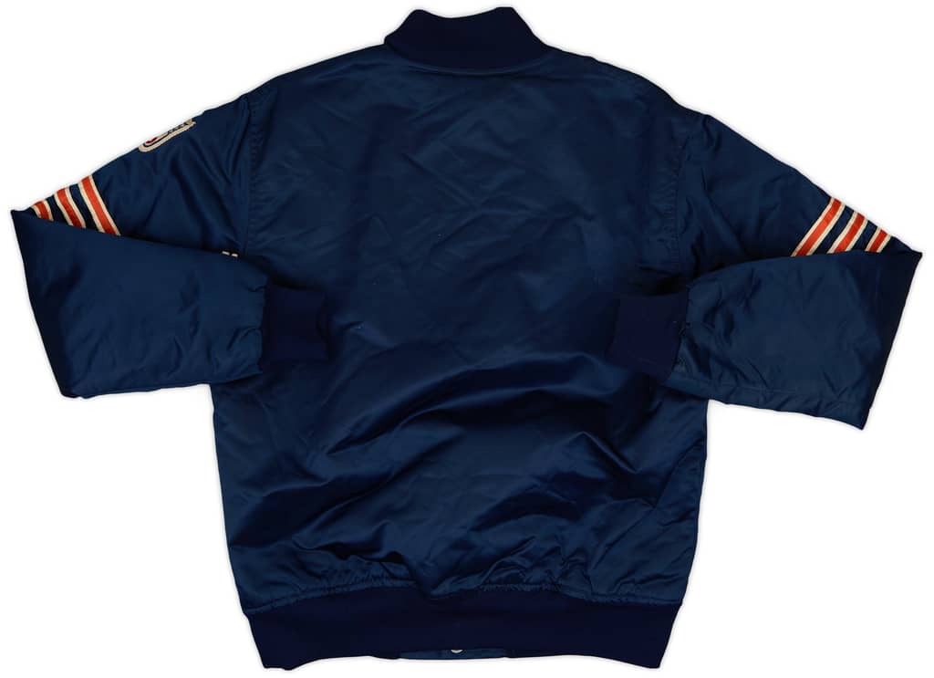 1980s Chicago Bears Starter Satin Varsity Jacket - 6/10 - (M)