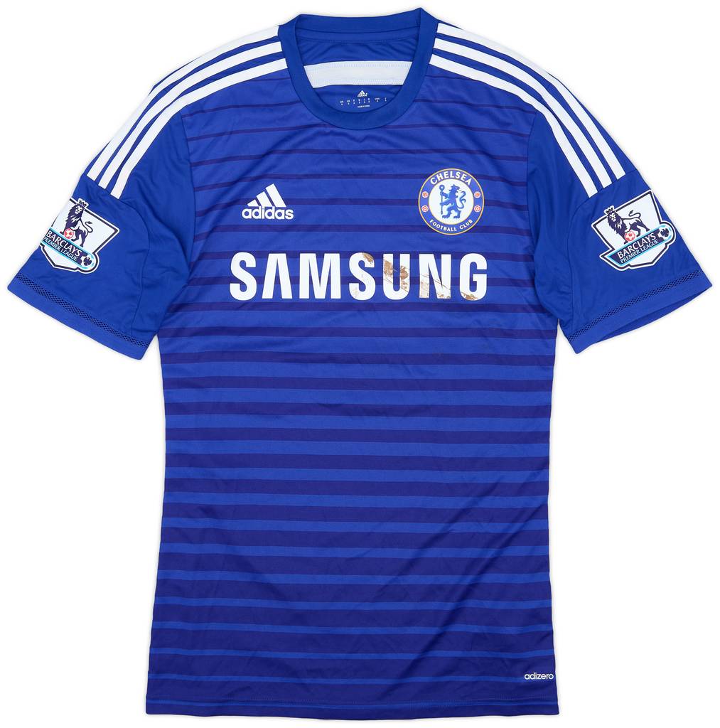 2014-15 Chelsea Match Issue Home Shirt Fabregas #4