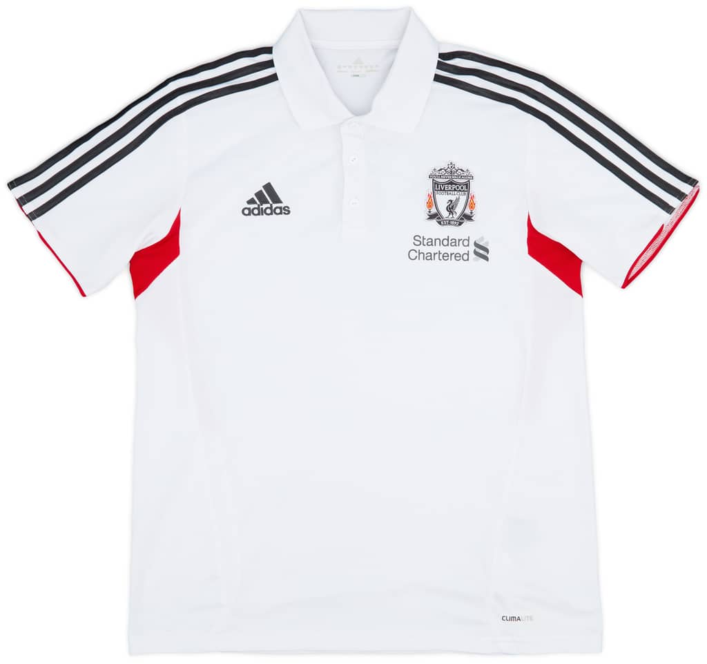 2011-12 Liverpool adidas Polo Shirt - 7/10 - (L)