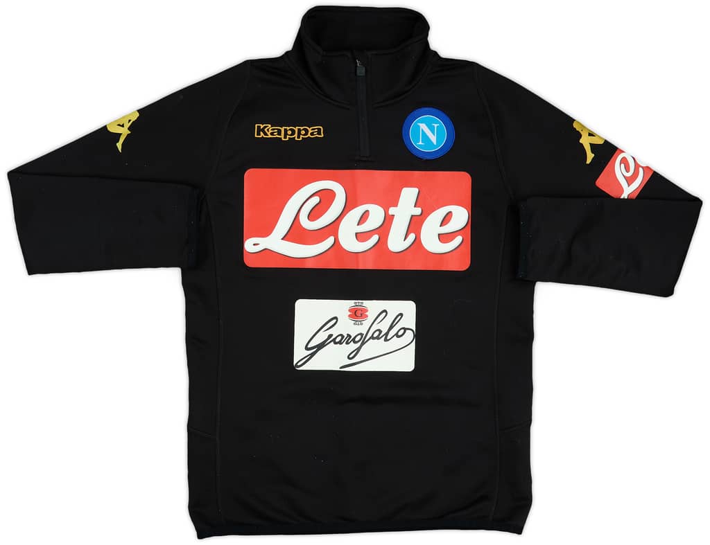 2016-17 Napoli Kappa 1/4 Zip Drill Top - 5/10 - (M)