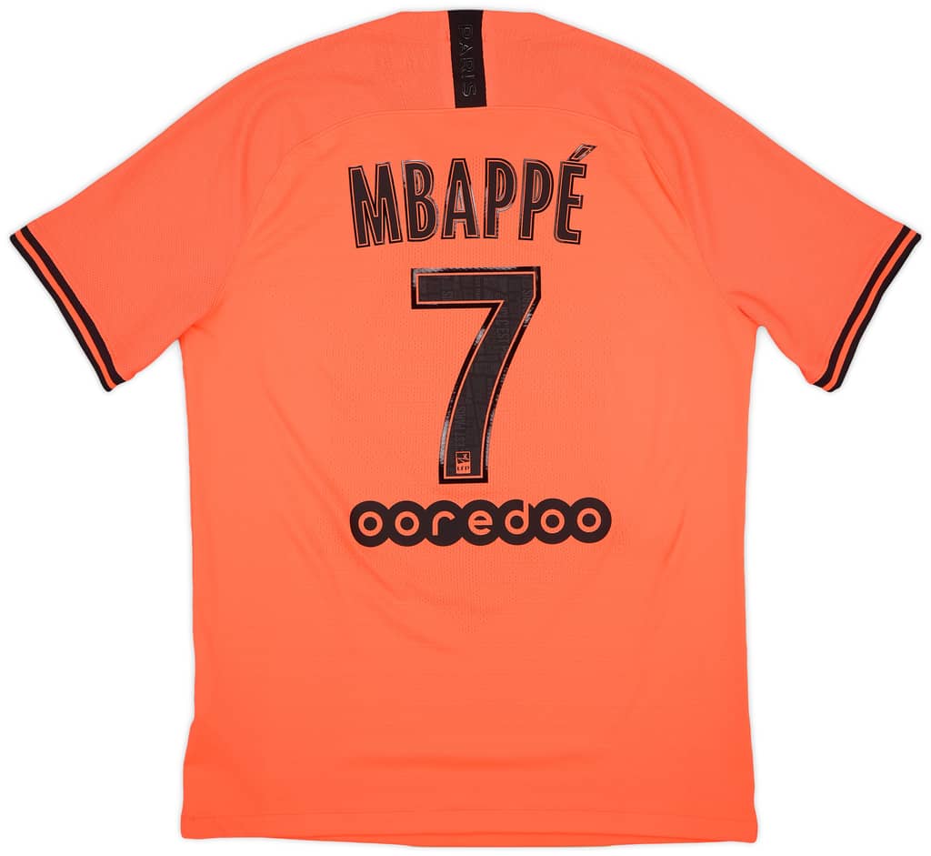 2019-20 Paris Saint-Germain Authentic Away Shirt Mbappe #7 - 9/10 - (L)