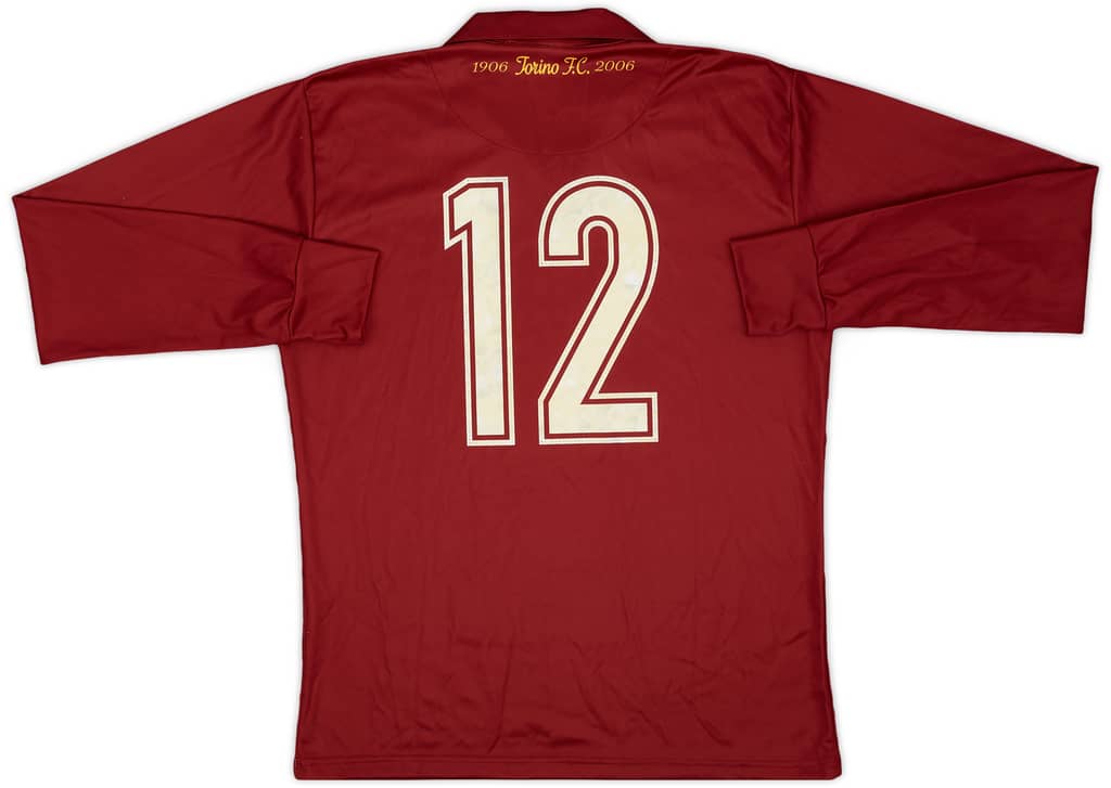2006 Torino Anniversary L/S Shirt #12 - 5/10 - (M)