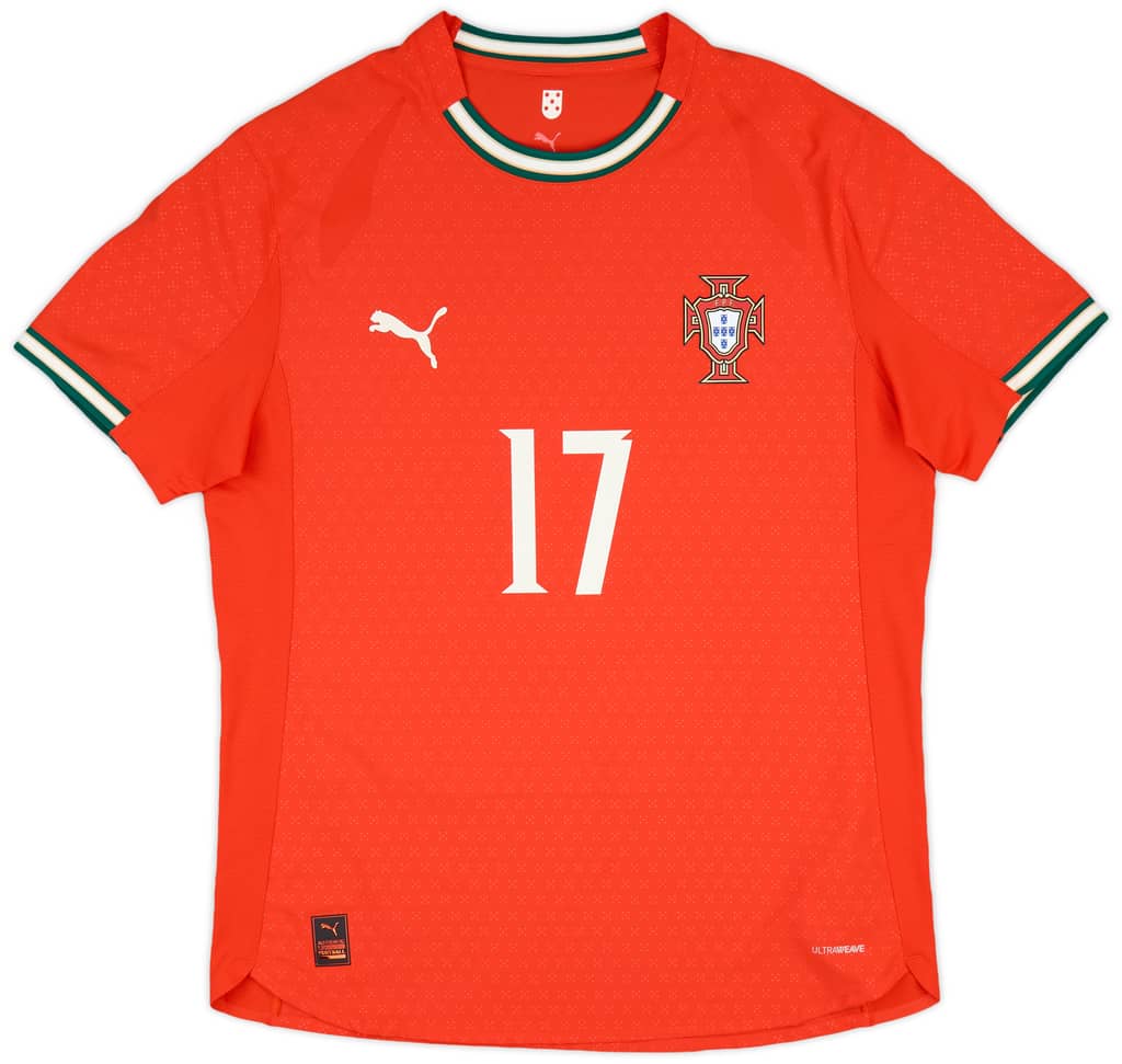 2025-26 Portugal Authentic Home Shirt R.Leao #17