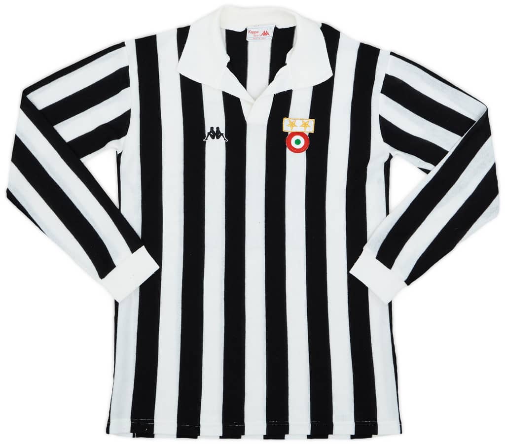 1983-84 Juventus Home L/S Shirt - 9/10 - (M)