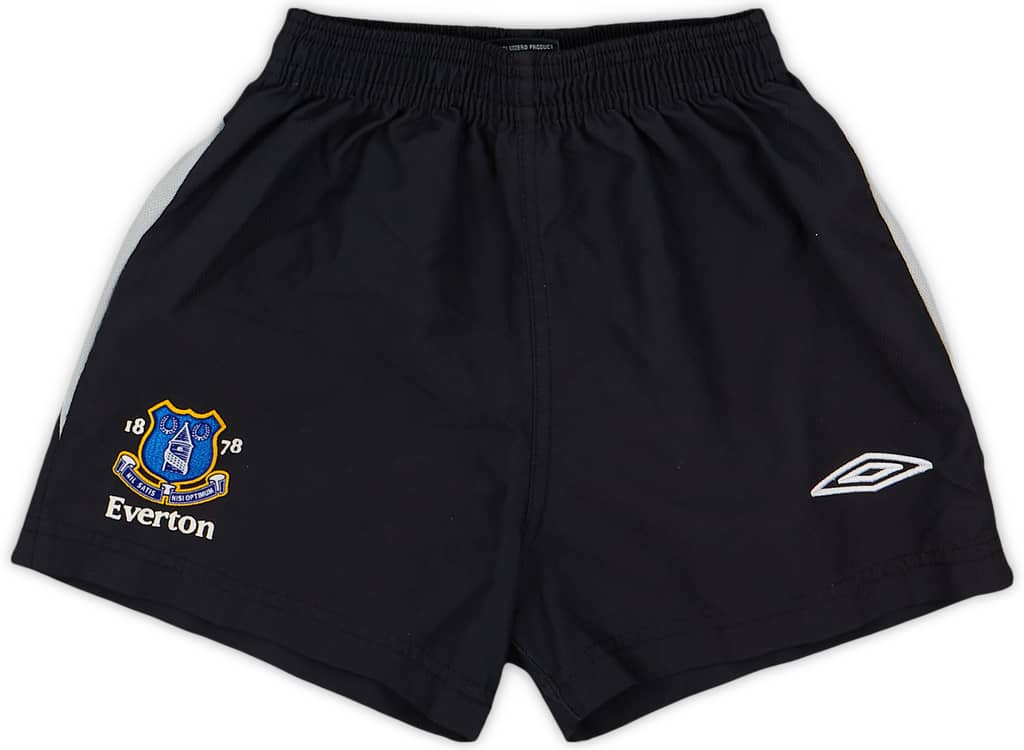 2005-06 Everton Away Shorts - 9/10 - (4-5 Years)