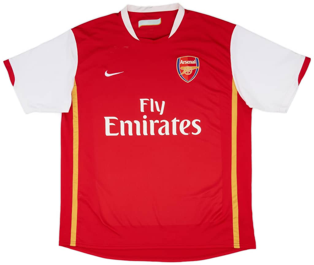 2006-08 Arsenal Home Shirt Fabregas #4 - 5/10 - (XL)