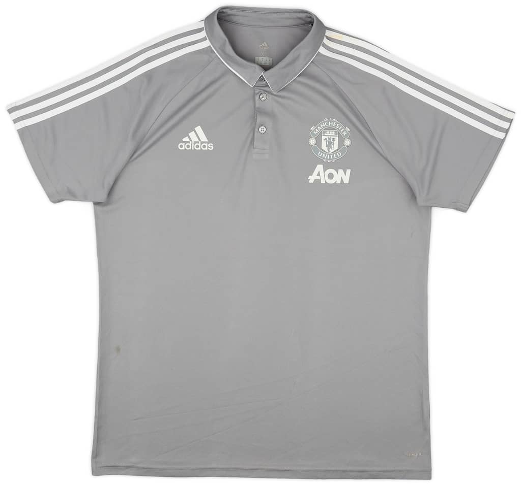 2017-18 Manchester United adidas Polo Shirt - 6/10 - (XL)