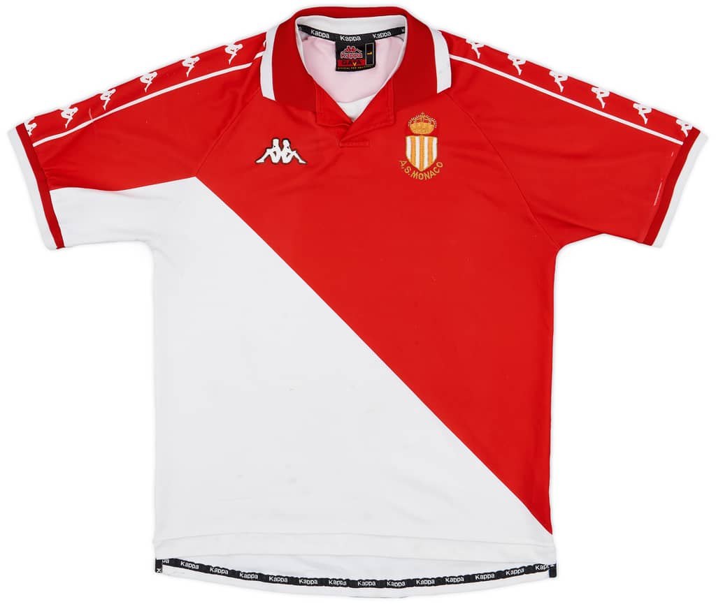 2000-01 Monaco Home Shirt - 5/10 - (L)