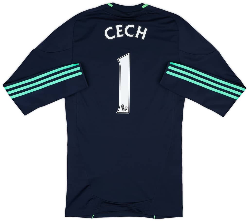 2009-10 Chelsea TechFit Player Issue GK Shirt Cech #1 - 10/10 - (L)