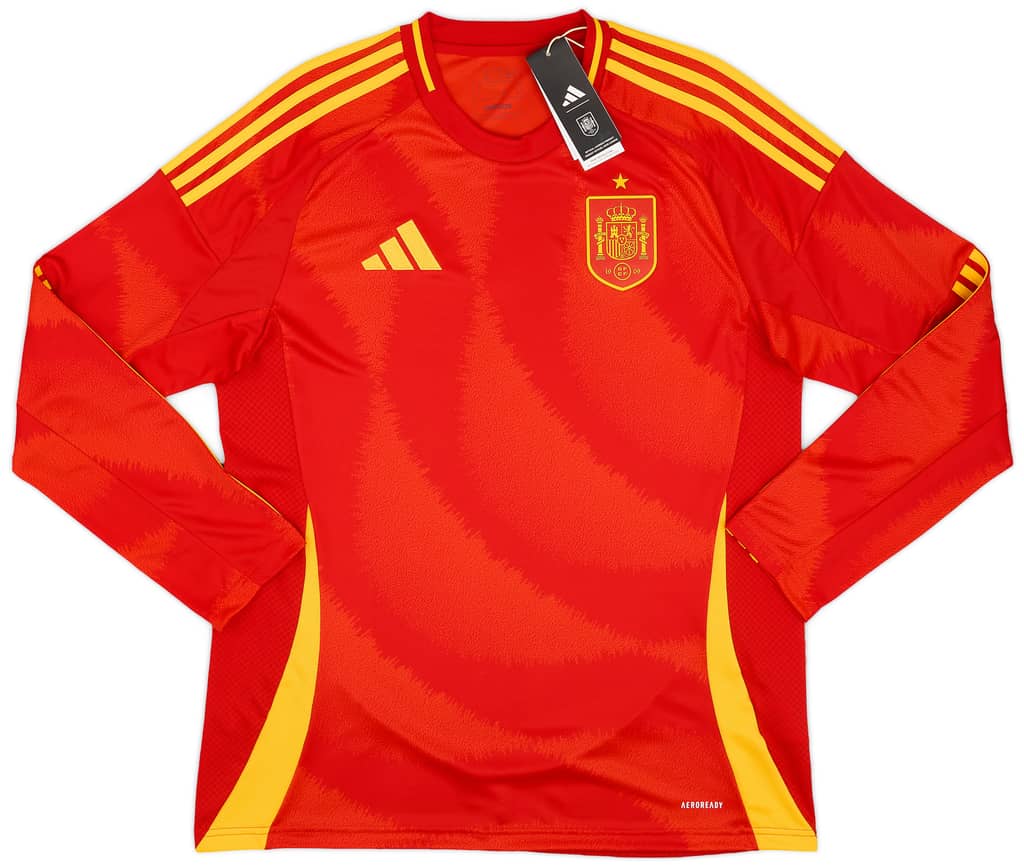 2024-25 Spain Home L/S Shirt