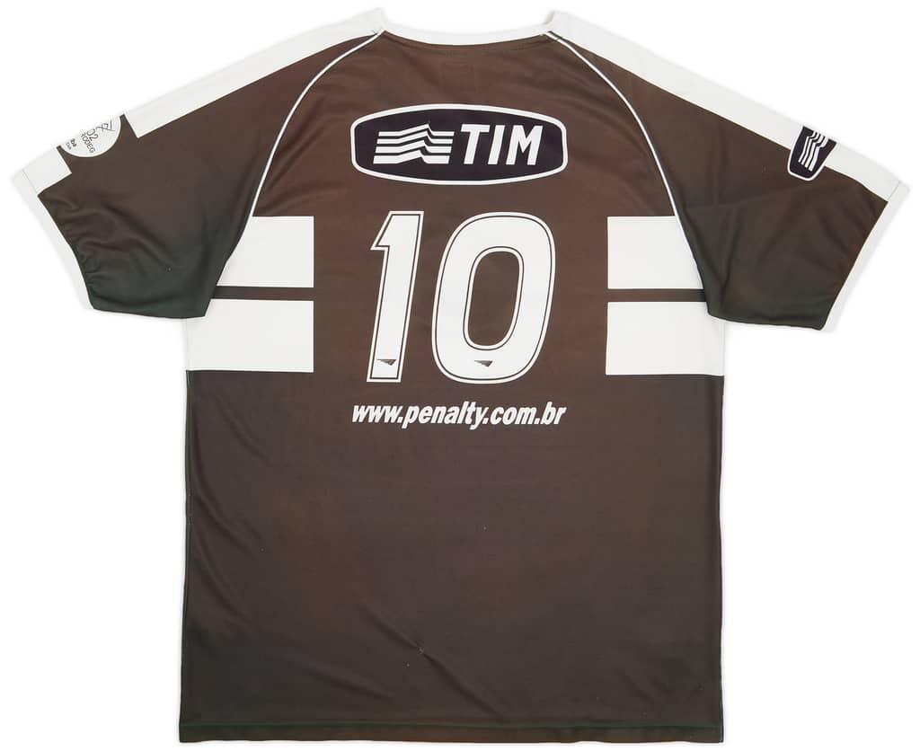 2001 Coritiba Third Shirt #10 - 4/10 - (XL)
