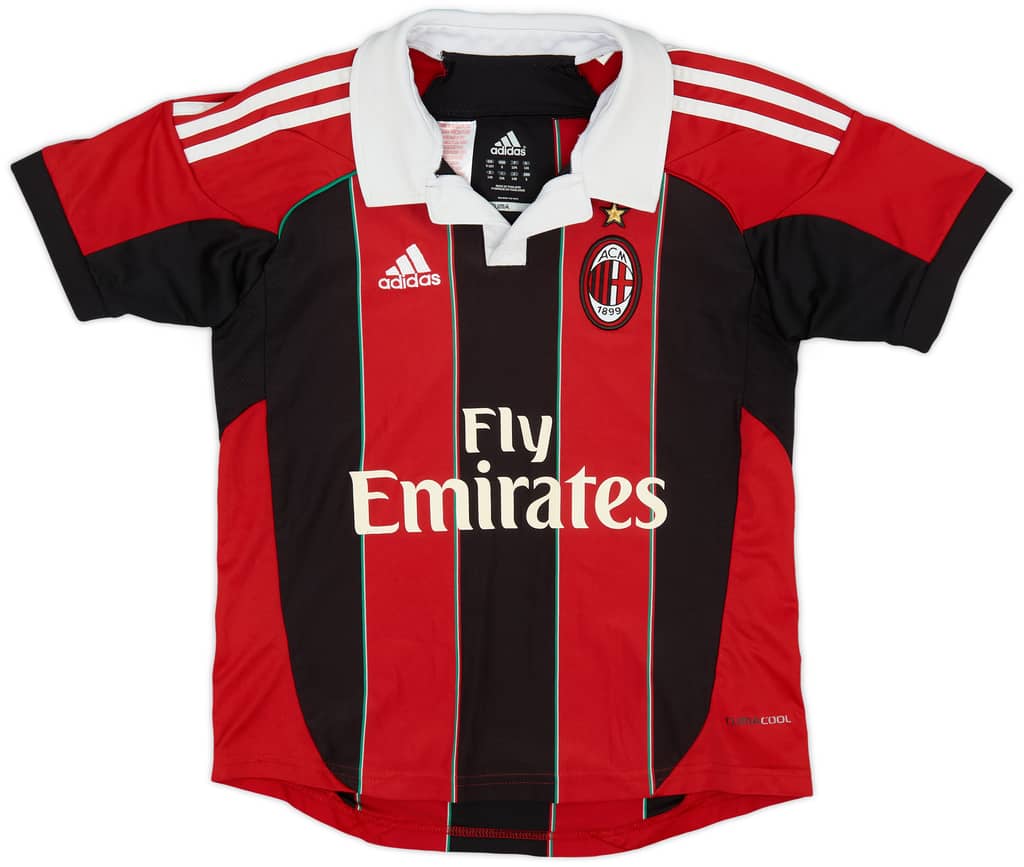 2012-13 AC Milan Home Shirt - 6/10 - (S.Boys)