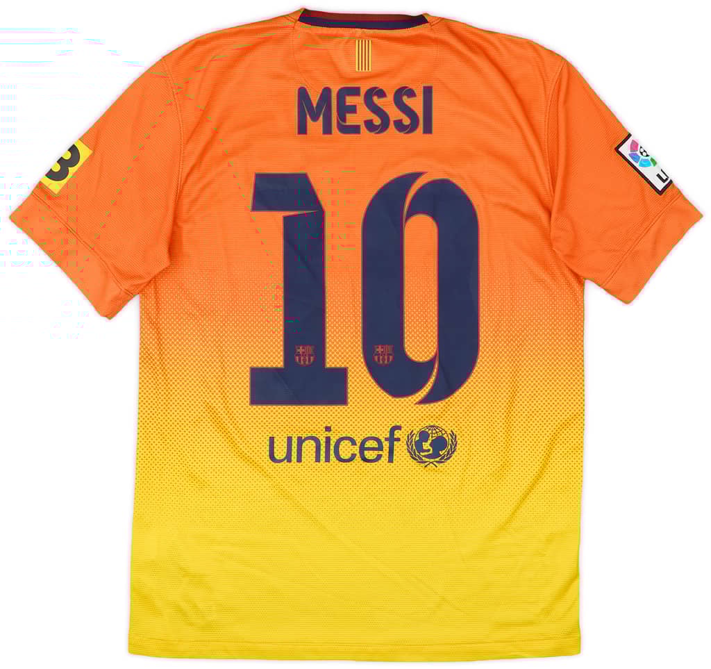2012-13 Barcelona Away Shirt Messi #10 - 7/10 - (S)