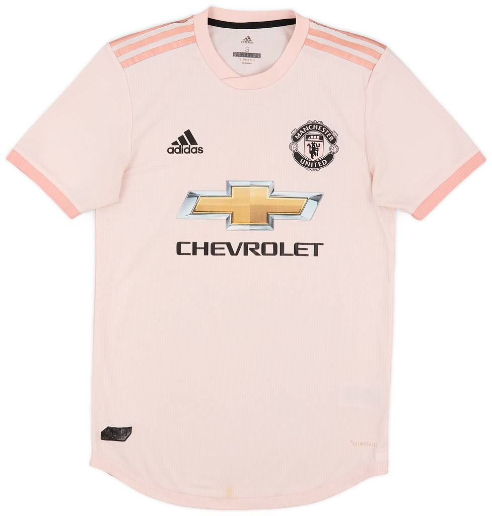 2018-19 Manchester United Authentic Away Shirt Mata #8 - 6/10 - (S)