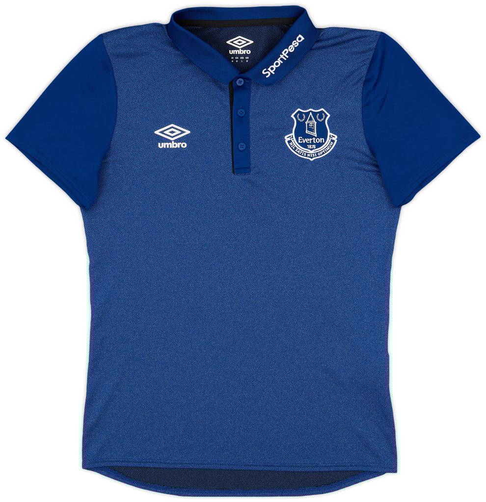 2016-17 Everton Umbro Polo Shirt - 10/10 - (M)
