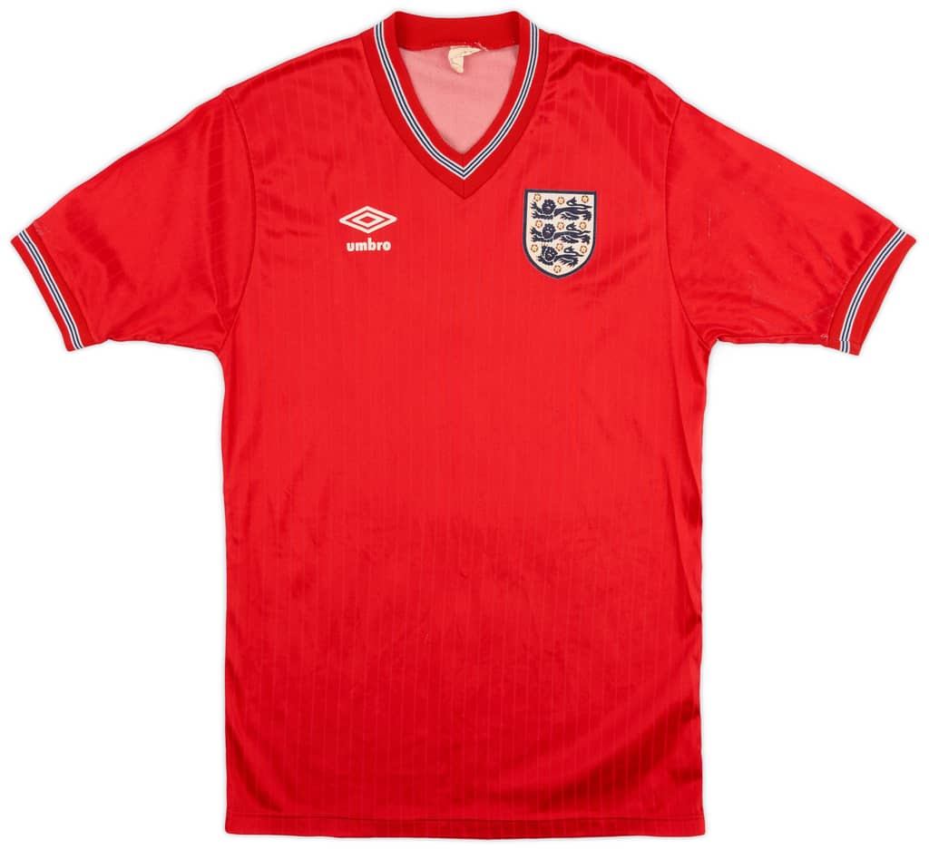 1984-87 England Away Shirt - 8/10 - (L)