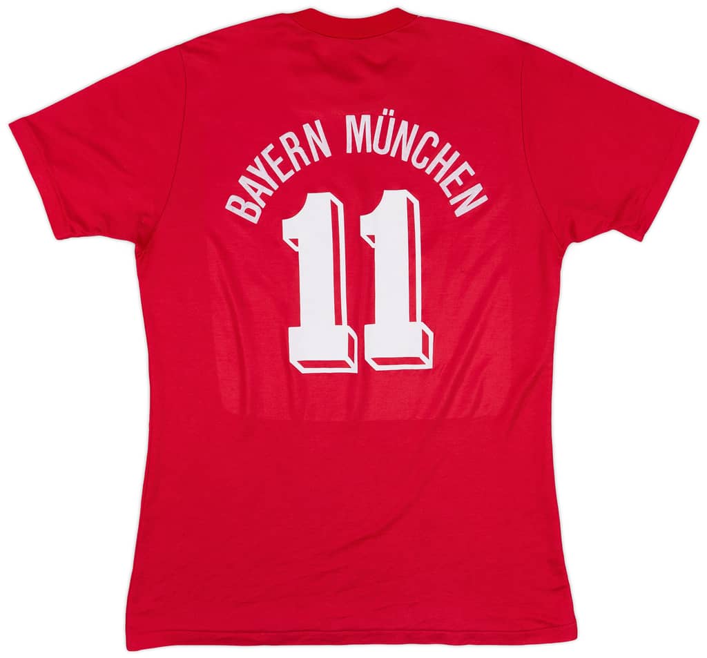 1989-91 Bayern Munich Home Shirt #11 - 7/10 - (L)