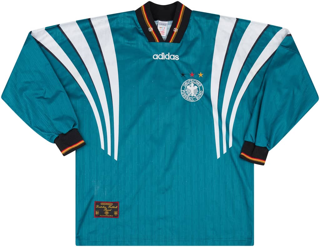 1996-98 Germany Match Issue Away L/S Shirt #3