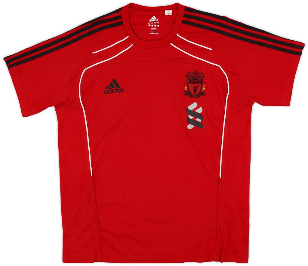 2010-11 Liverpool adidas Training Shirt - 9/10 - (L/XL)