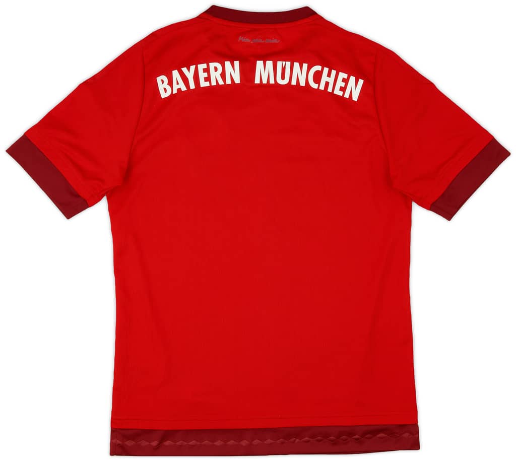 2015-16 Bayern Munich Home Shirt - 9/10 - (XL.Boys)
