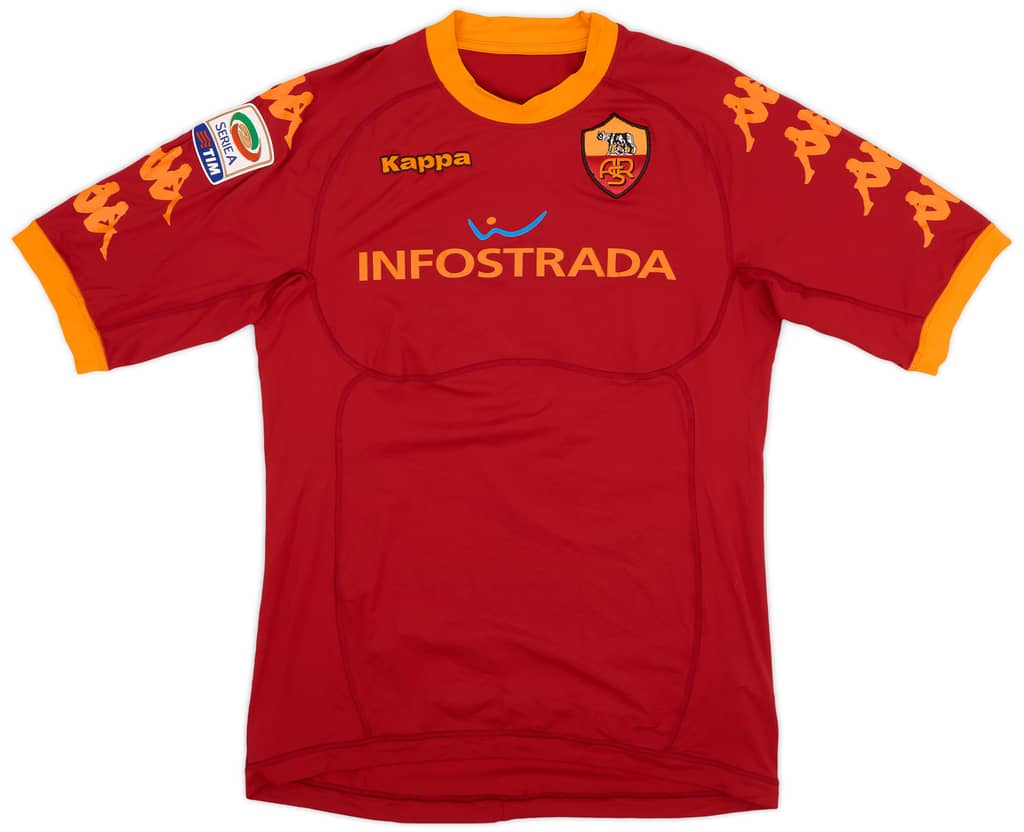 2010-11 Roma Basic Home Shirt Vucinic #9 - 5/10 - (XL)