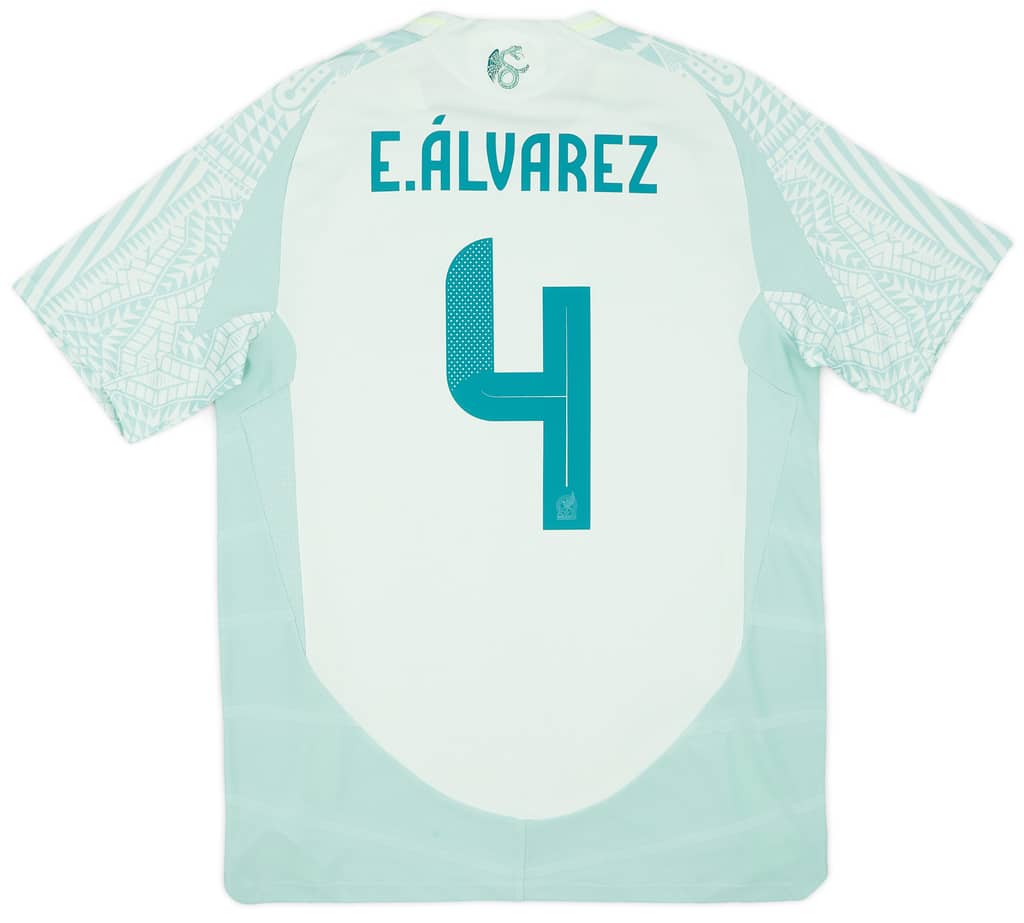 2024-25 Mexico Authentic Away Shirt E.Alvarez #4