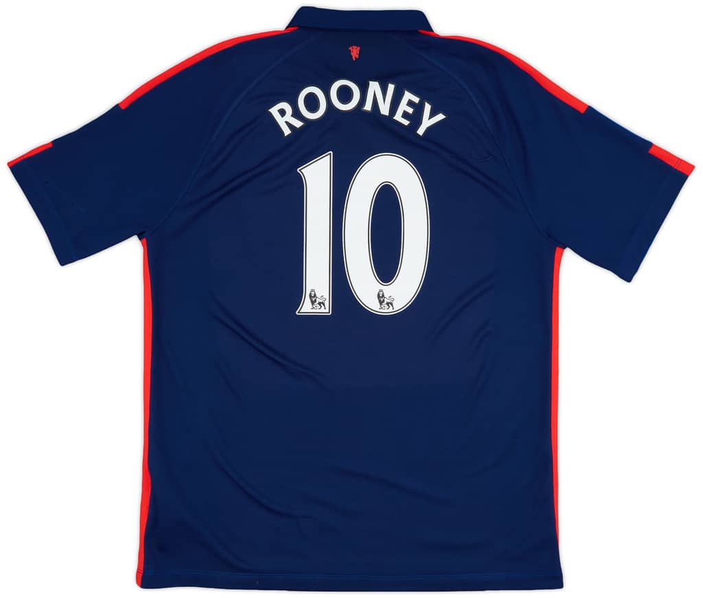 2014-15 Manchester United Third Shirt Rooney #10 - 5/10 - (XL)