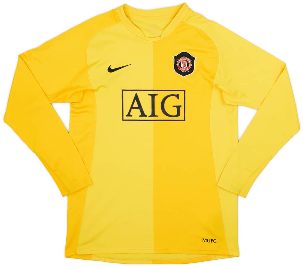2006-07 Manchester United GK Shirt - 8/10 - (XL.Boys)