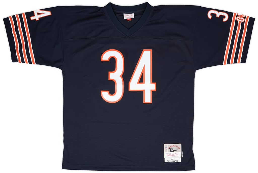 1985 Chicago Bears Payton #34 Mitchell & Ness Home Jersey - 9/10 - (XL)