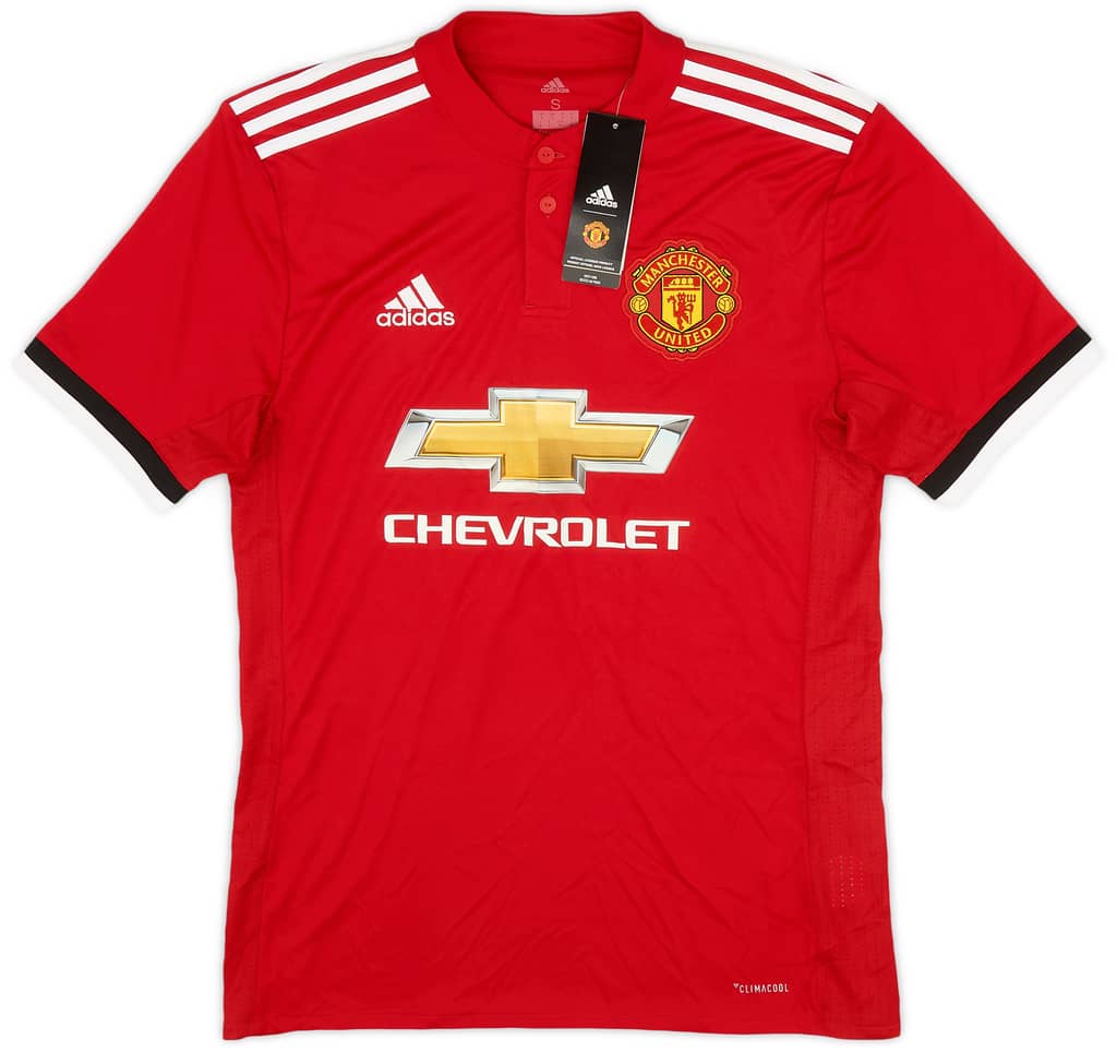 2017-18 Manchester United Home Shirt Mata #8 (S)