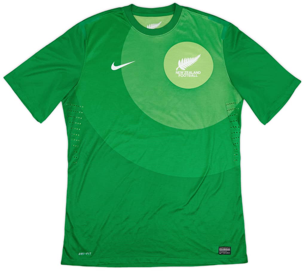 2012-13 New Zealand Authentic S/S GK Shirt - 7/10 - (XL)