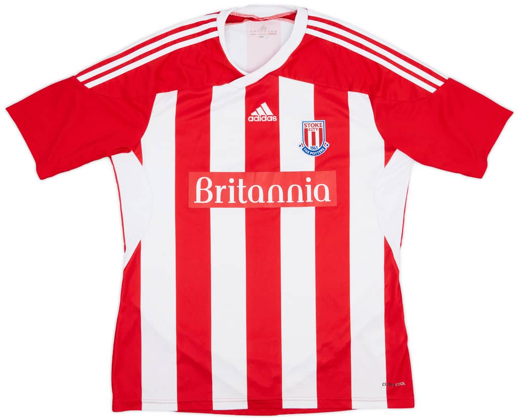 2011-12 Stoke City Home Shirt Palacios #40 - 8/10 - (L)