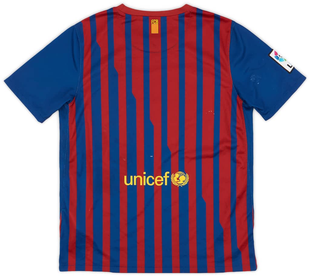 2011-12 Barcelona Home Shirt - 5/10 - (XL.Boys)
