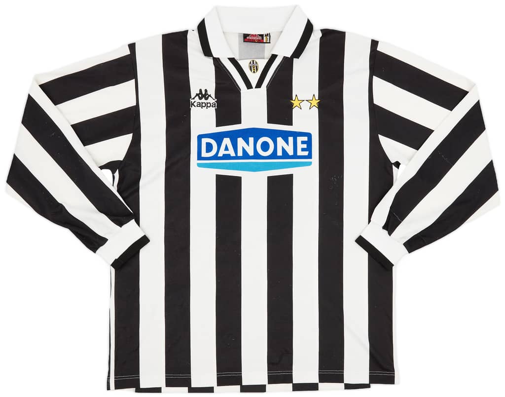 1994-95 Juventus Home L/S Shirt #11 - 8/10 - (M)