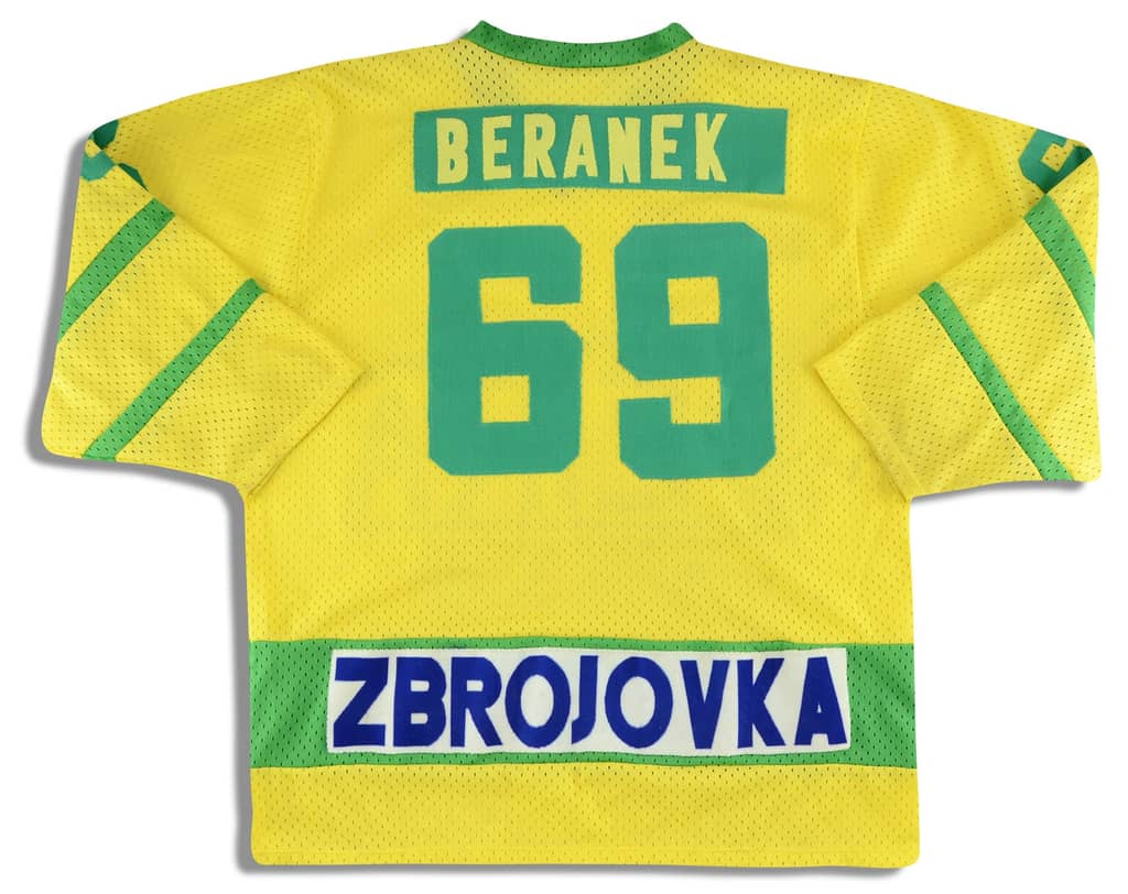 1994-95 HC Dadák Vsetín Beranek #69 Jersey (Home) XL