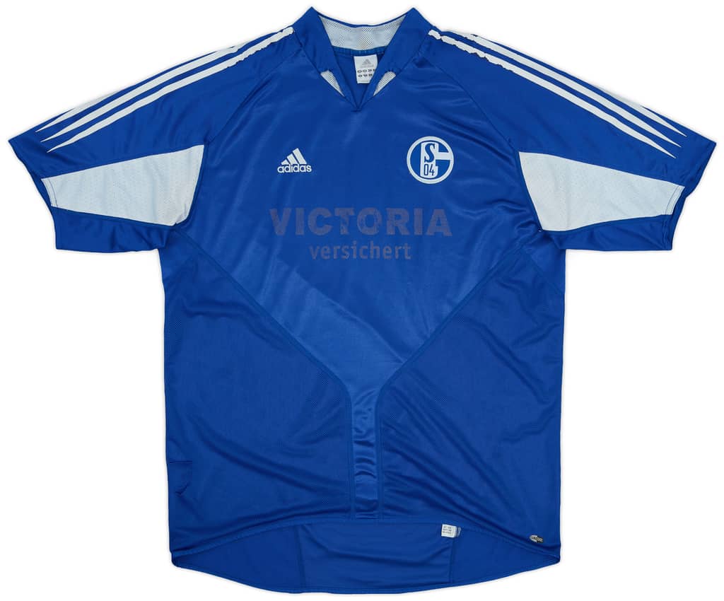 2004-05 Schalke Home Shirt - 4/10 - (XL)