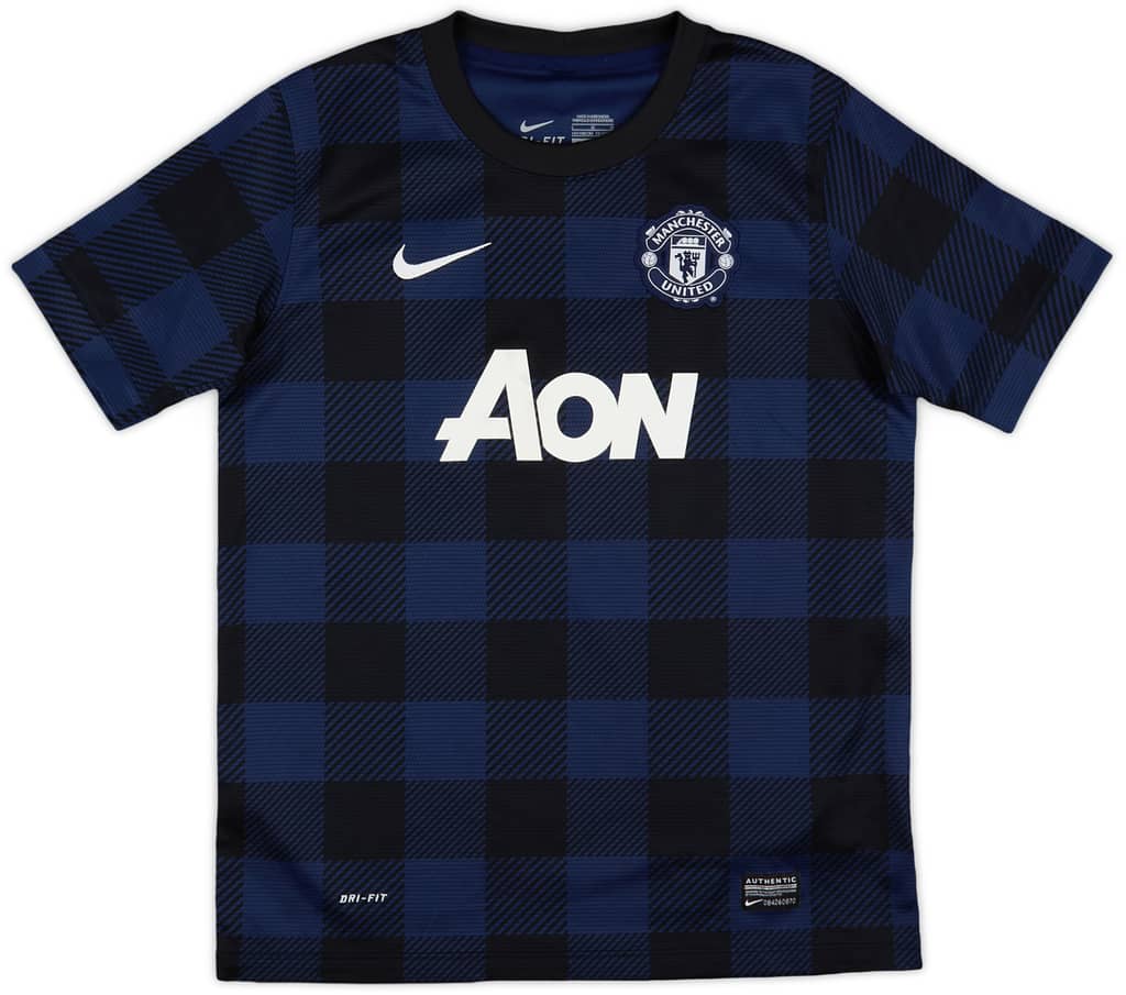 2013-14 Manchester United Away Shirt - 9/10 - (L.Boys)