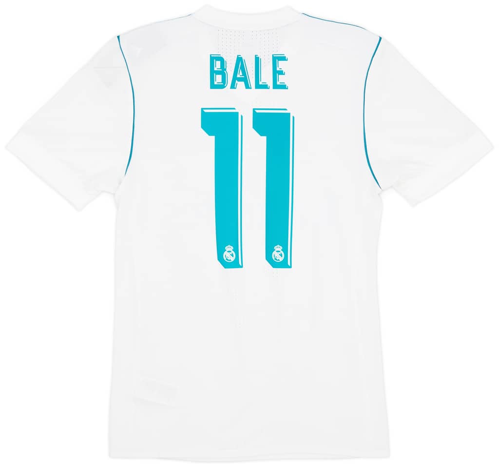 2017-18 Real Madrid Home Shirt Bale #11 (S)