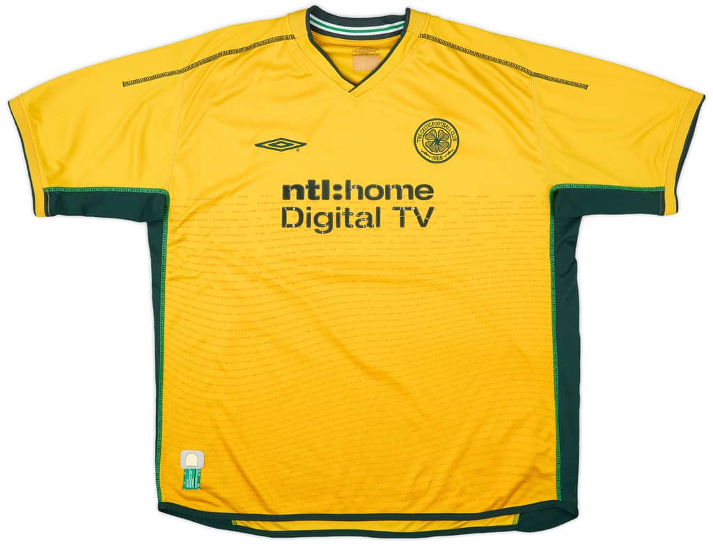 2002-03 Celtic Away Shirt - 5/10 - (XL)