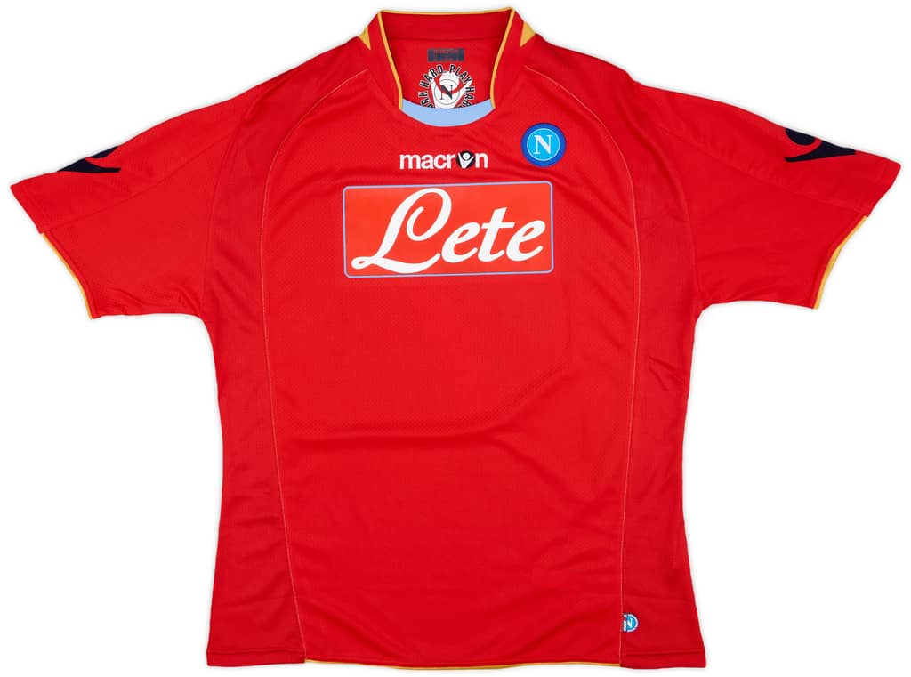 2009-10 Napoli Third Shirt Lavezzi #7 - 10/10 - (M)