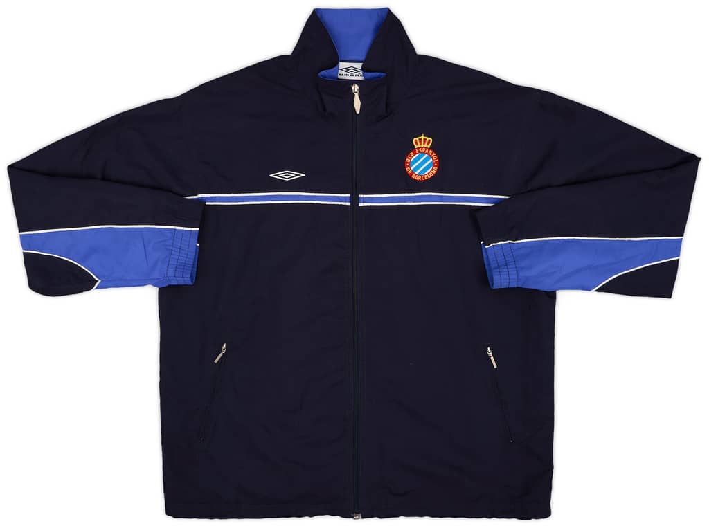 2001-02 Espanyol Umbro Track Jacket - 9/10 - (L)