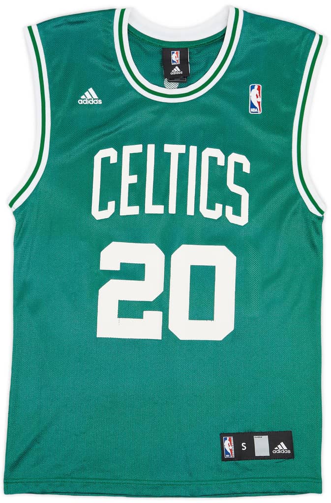 2007-10 Boston Celtics Allen #20 adidas Away Jersey - 6/10 - (S)