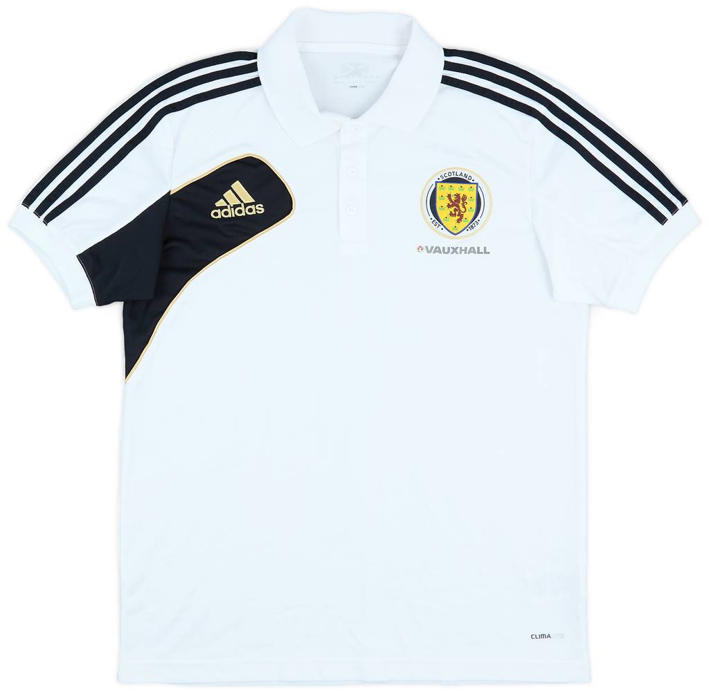 2011-12 Scotland adidas Polo Shirt - 9/10 - (M)