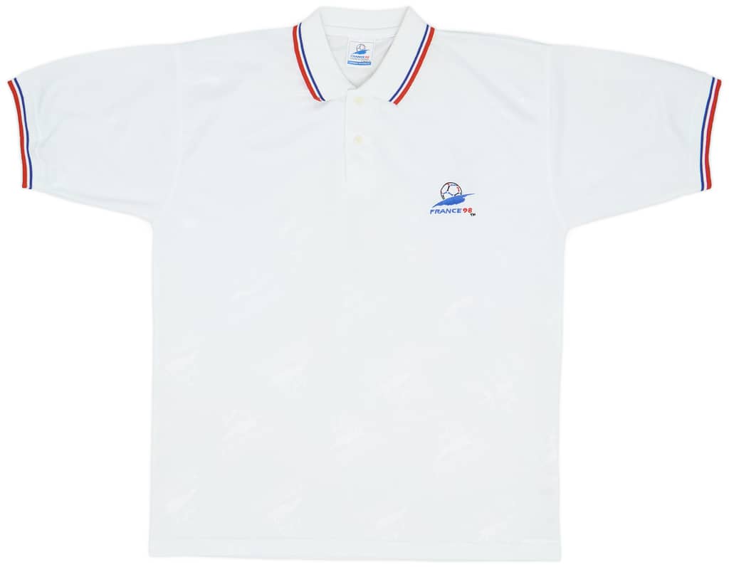 1998 France World Cup Polo Shirt - 9/10 - (XL)