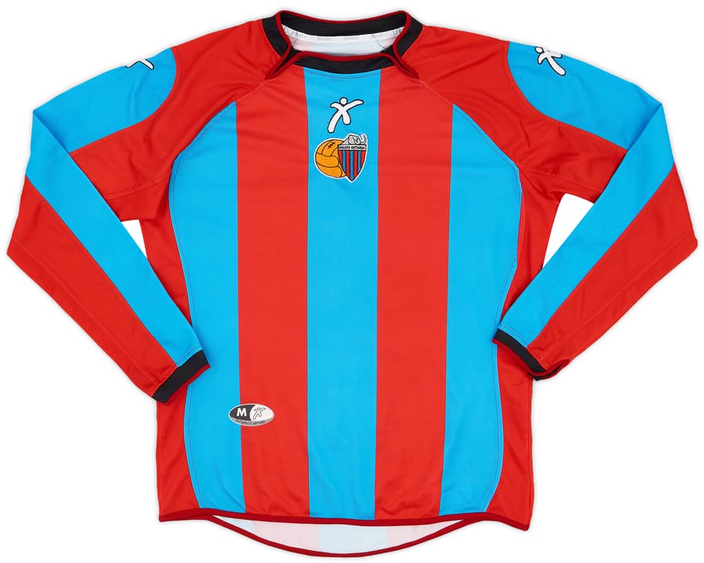 2004-05 Catania Home L/S Shirt - 9/10 - (M)