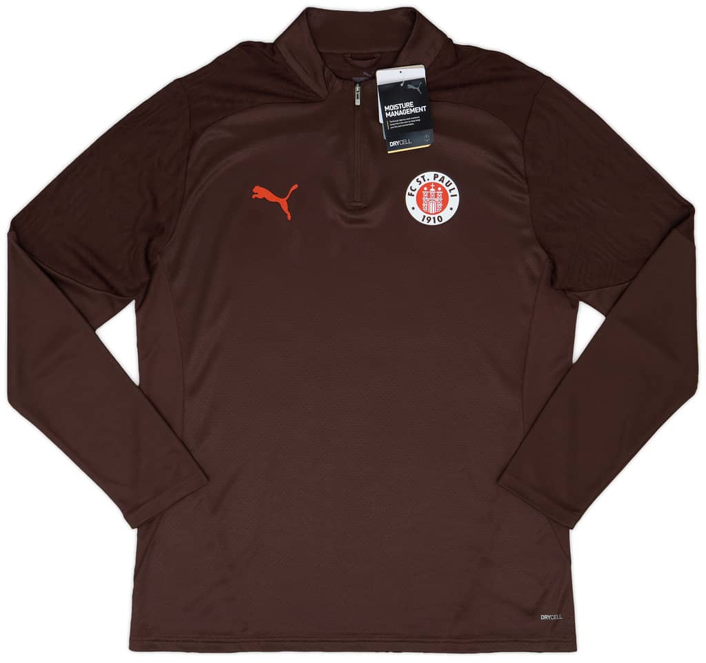 2024-25 St Pauli Puma 1/4 Zip Training Top