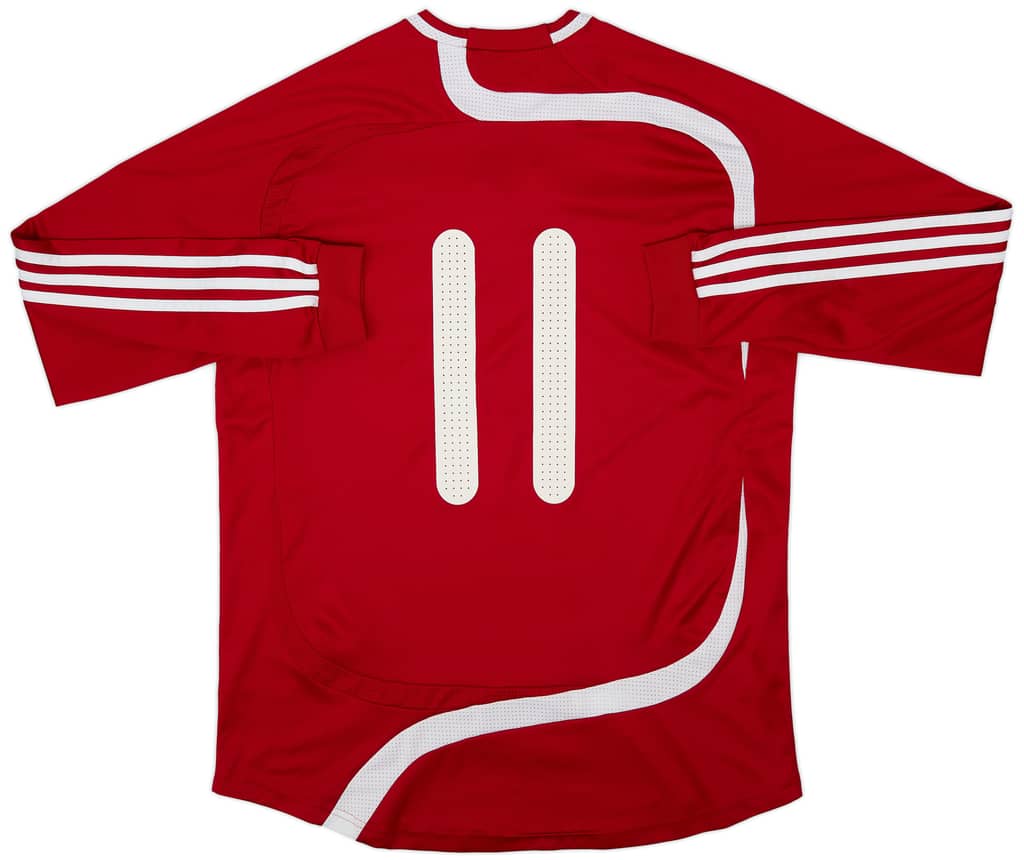 2007-09 Denmark Women Home L/S Shirt #11 - 8/10 - (Women's L)