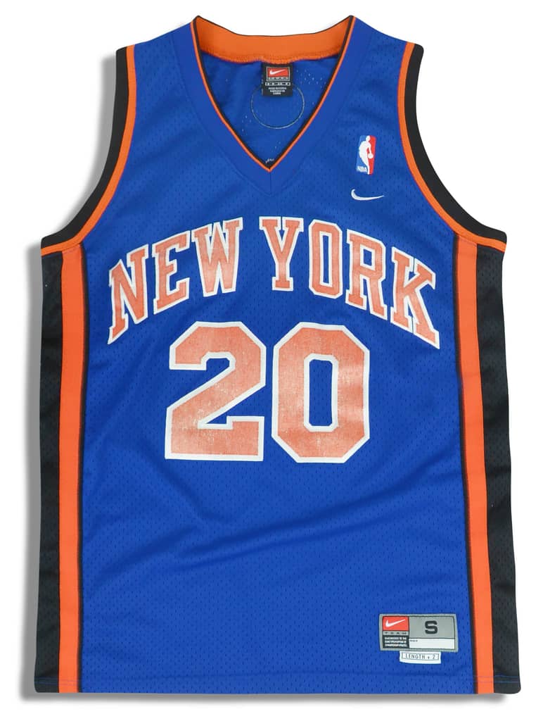 2000-01 New York Knicks Houston #20 Nike Swingman Jersey (Away) S