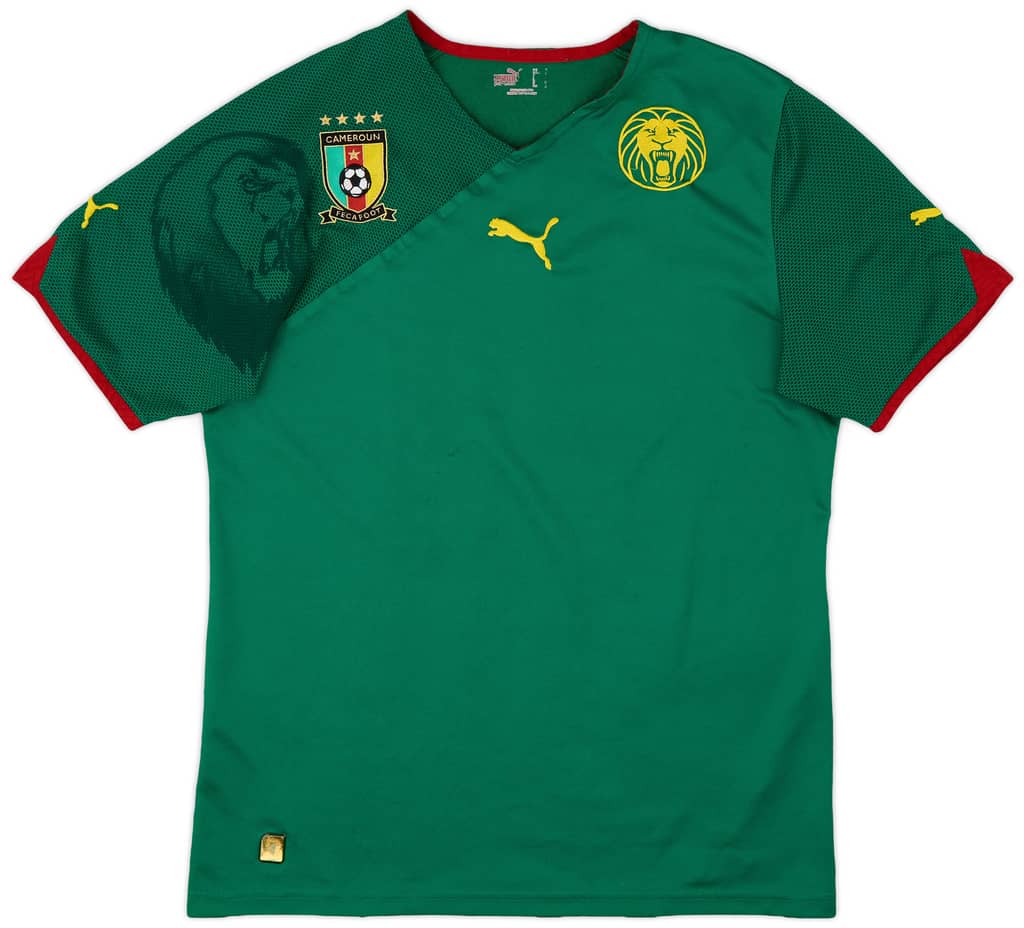 2010-11 Cameroon Home Shirt - 8/10 - (M)