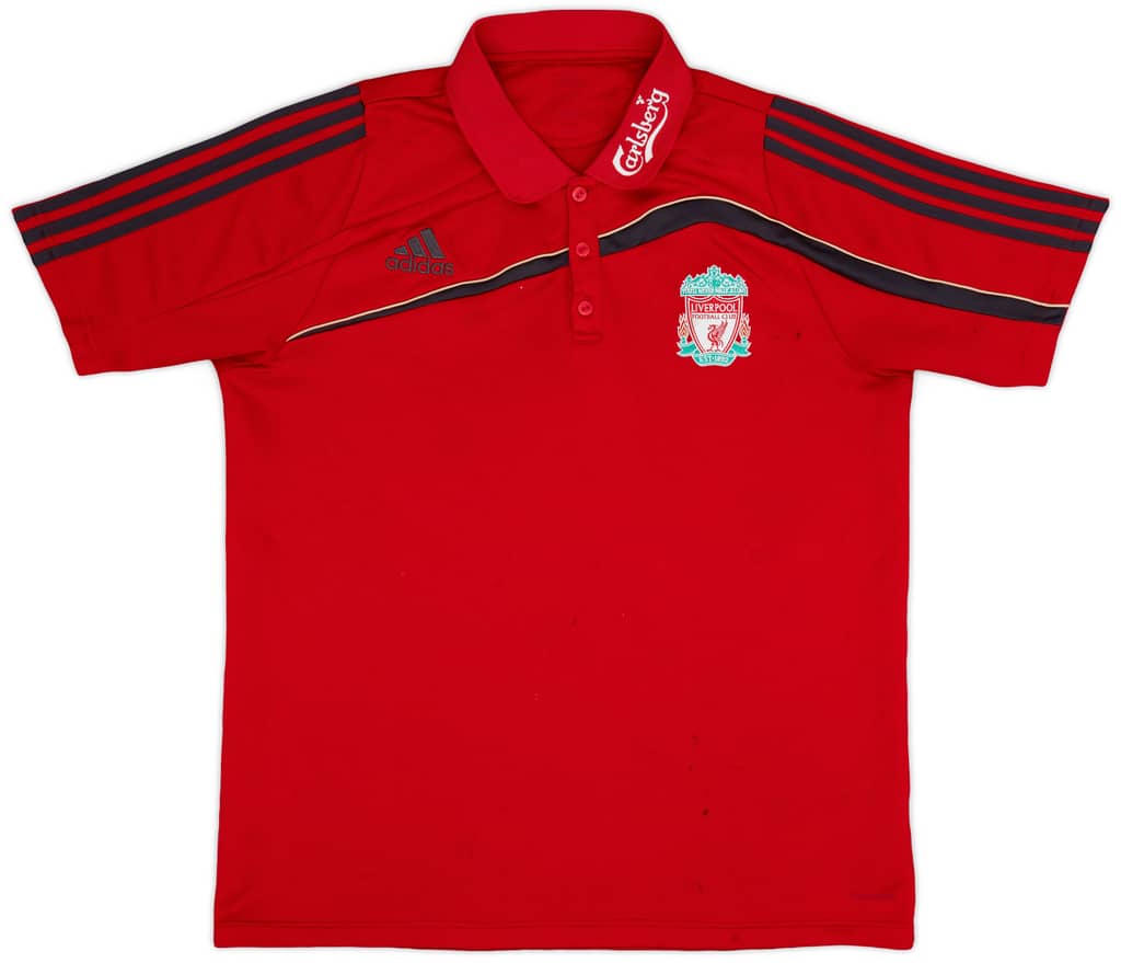 2009-10 Liverpool adidas Polo Shirt - 5/10 - (L)